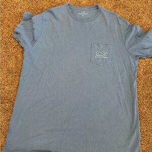 Vineyard Vines Men's Light Blue Short Sleeve Tee